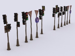 pack-city Modèle 3D