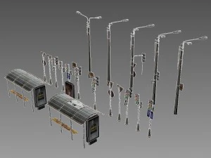 cidade-pacote Modelo 3D