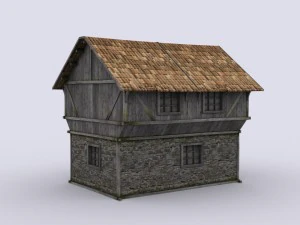 medival house 3D Model