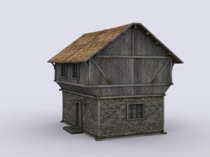 medival house 3D Model