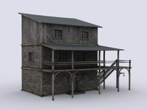 medival hous 3D Model