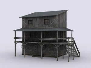 medival hous 3D Model