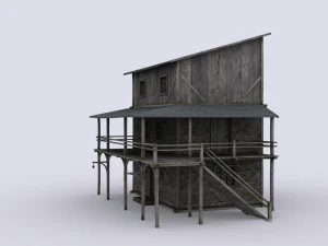medival hous 3D Model