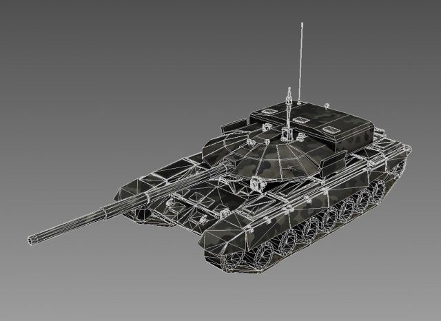 T-100 Black Eagle Armata - 3D model by KillCaptureDestroy