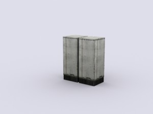 servers 3D-Modell