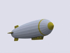 zeppelin 3D Model