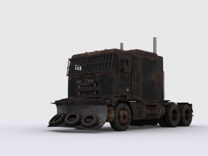 apocalyptic truck 3D मॉडल