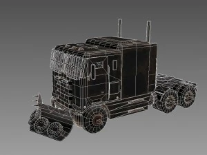 apocalyptic truck 3D Model