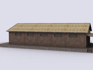 production warehouse 3D 모델