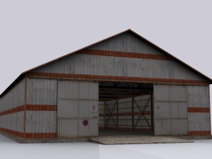 hangar 3D मॉडल