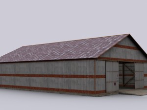 hangar 3D मॉडल