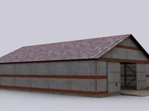 hangar Modelo 3D