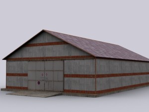 hangar 3D मॉडल