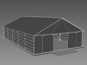 hangar 3D मॉडल