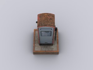 gas station 3D Модель