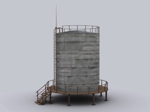 oil storage 3D Model