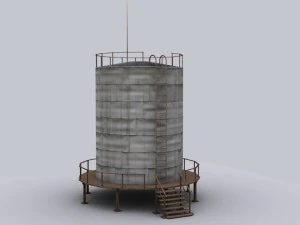 oil storage 3D Model