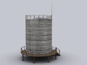 oil storage 3D Model