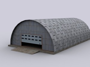 hangar 3D Model