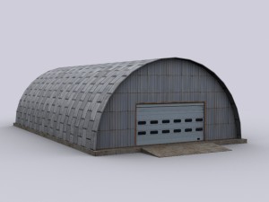 hangar 3D Model