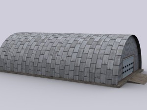 hangar 3D Model
