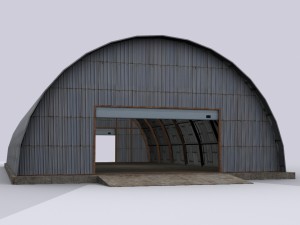 hangar 3D Model