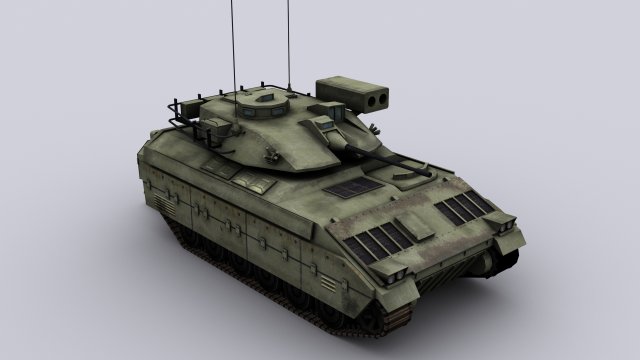 m2 bradley 3D Model .c4d .max .obj .3ds .fbx .stl .blend 