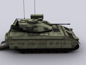 m2 bradley 3D Model