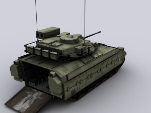 m2 bradley 3D Model