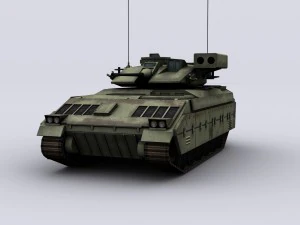 m2 bradley 3D Model