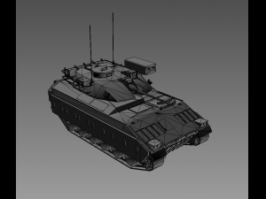 m2 bradley 3D Model