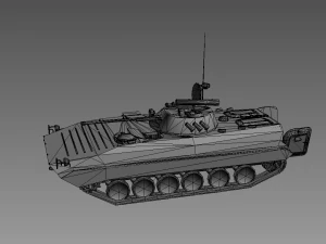infantry fighting vehicle 3D Model