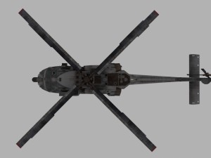 black hawk 3D मॉडल