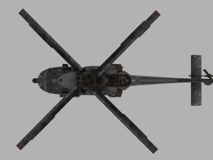 black hawk 3D Model