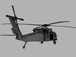 black hawk 3D मॉडल