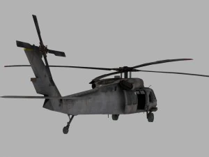 black hawk 3D Model