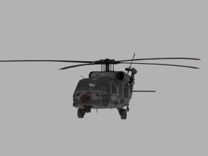 black hawk 3D मॉडल