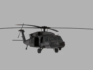 black hawk 3D Model
