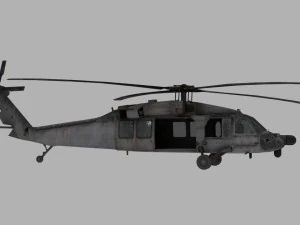 black hawk 3D Model