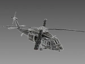 black hawk 3D Model