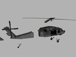 black hawk 3D Model