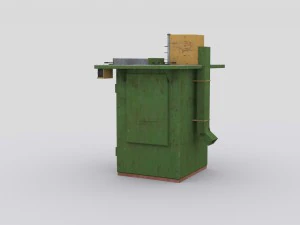 woodworking machine 2 3D Model