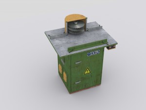 woodworking machine 2 3D मॉडल