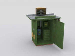 woodworking machine 2 3D Model