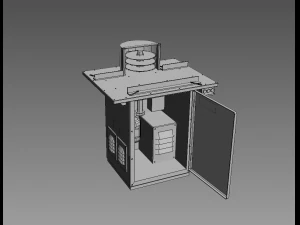 woodworking machine 2 3D Model