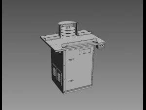 woodworking machine 2 3D Model