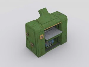 pialla a spessore 1 Modello 3D