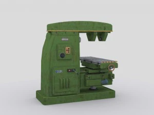 horizontal milling machine 1 3D Model