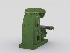 horizontal milling machine 1 3D 모델