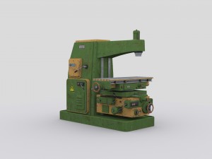 horizontal milling machine 2 3D Модель